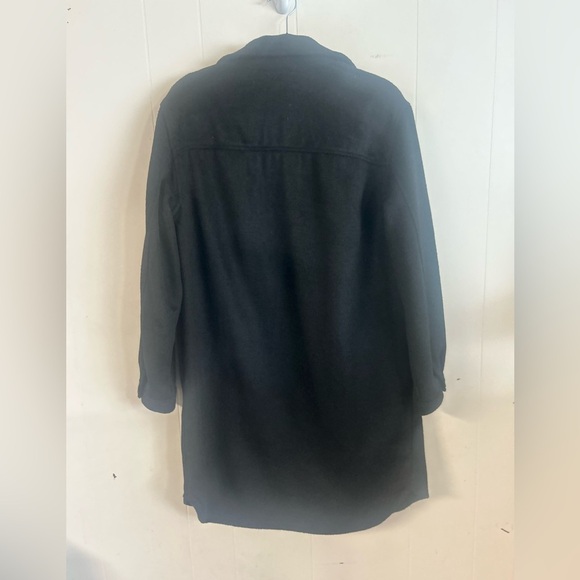 H&M, Divided, size S, BNWT, oversized shirt jacket. Shacket, black - Picture 6 of 8